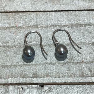 Sterling Silver Cultured Pearl Earrings